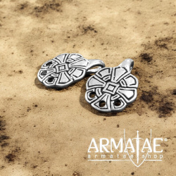 Wadenwickel Haken Kreuz Silbern auf https://armatae.shop