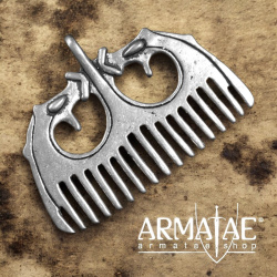 Wikinger Bartkamm Anhänger auf https://armatae.shop