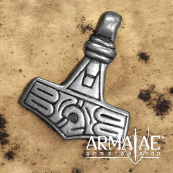 Mjölnir von Gotland Bronze oder versilbert auf https://armatae.shop