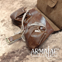 Mittelalterliche Ledertasche, 14. Jahrhundert auf https://armatae.shop