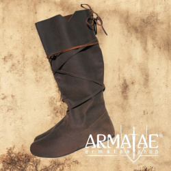 Stiefel "Ole" Nubukleder Dunkelbraun auf https://armatae.shop