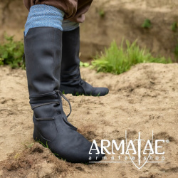 Stiefel "Ole" Nubukleder Schwarz auf https://armatae.shop