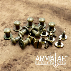 8 mm Beiltaschenknopf 10 Stück auf https://armatae.shop