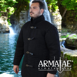 Hochwertiger Gambeson Typ 1 im Set mit langen und kurzen Ärmel auf https://armatae.shop