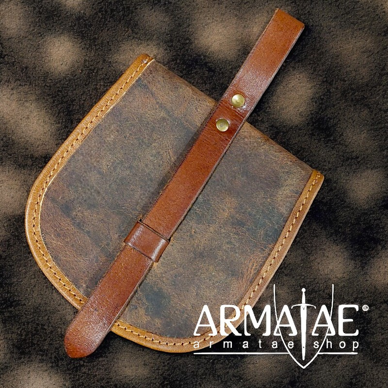 Tasche Sindri aus Fettleder, Braun auf https://armatae.shop