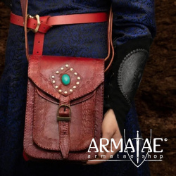 Mittelalterlich, orientalische Umhängetasche aus Leder auf https://armatae.shop