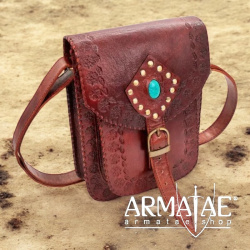 Mittelalterlich, orientalische Umhängetasche aus Leder auf https://armatae.shop