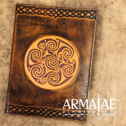 Tagebuch / Journal Leder Celtic Dreams auf https://armatae.shop