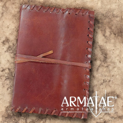 Tagebuch / Journal Leder Handarbeit auf https://armatae.shop