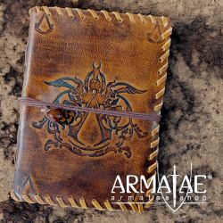 Tagebuch, Journal, Leder | Creed of Assassin, auf https://armatae.shop