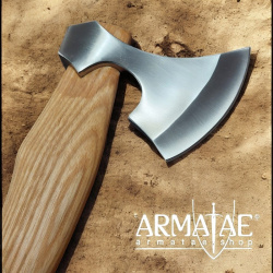 Wikinger Beil AH394NF mit Lederscheide auf https://armatae.shop