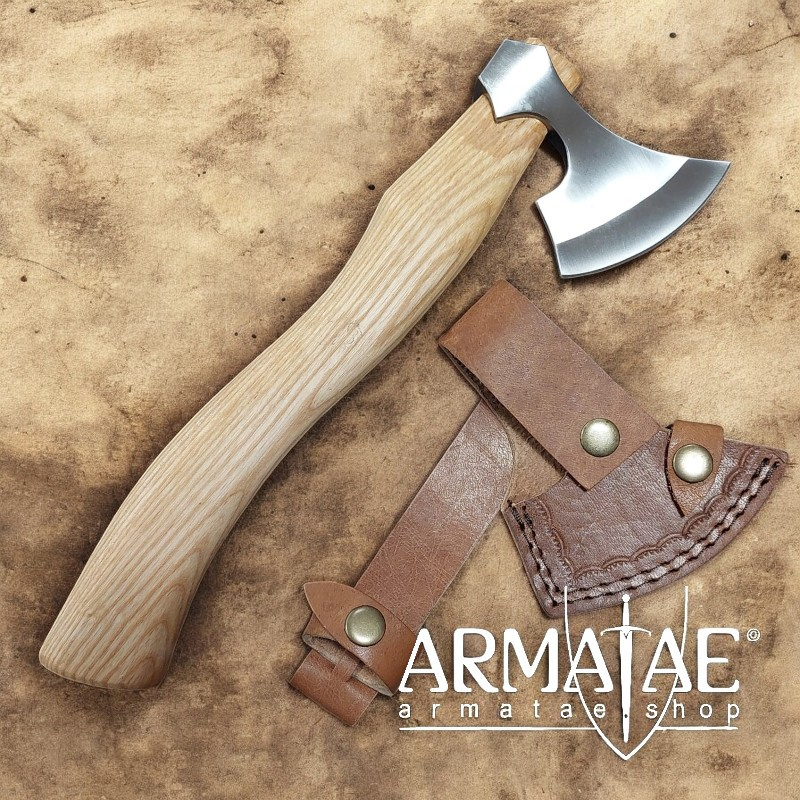 Wikinger Beil AH394NF mit Lederscheide auf https://armatae.shop