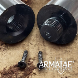 Massives Gewindeteil ø 32 mm auf https://armatae.shop