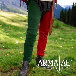 Beinlinge aus Wolle Schwarz von Epic Armoury auf https://armatae.shop