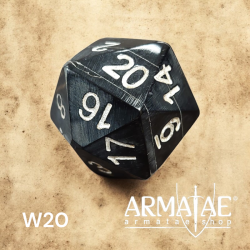 Rollenspiel-Würfel W20 auf https://armatae.shop