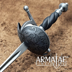 ALO franz. Rapier verziert auf https://armatae.shop