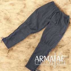 Wikinger Wollhose Jorgen Grau auf https://armatae.shop