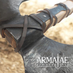 Große Doppelkopf Axt aus Kohlenstoffstahl auf https://armatae.shop