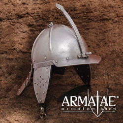 17. Jahrhundert Lobster Tail Helmet - Authentische Zischägge auf https://armatae.shop