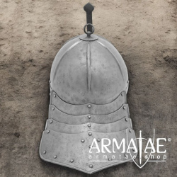 17. Jahrhundert Lobster Tail Helmet - Authentische Zischägge auf https://armatae.shop