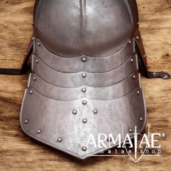 17. Jahrhundert Lobster Tail Helmet - Authentische Zischägge auf https://armatae.shop