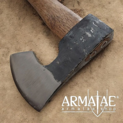 Armatae Handbeil M mit Klingenschutz aus Leder auf https://armatae.shop
