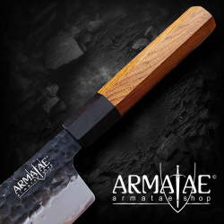 Kochmesser Sanmai handgeschmiedet K 20 cm auf https://armatae.shop