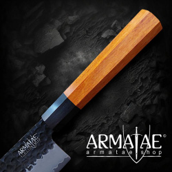Nakirimesser Sanmai handgeschmiedet K 17 cm auf https://armatae.shop