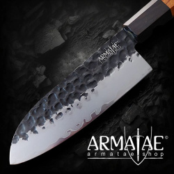 Santokumesser Sanmai handgeschmiedet K 12 cm auf https://armatae.shop