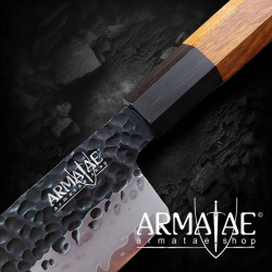 Santokumesser Sanmai handgeschmiedet K 12 cm auf https://armatae.shop