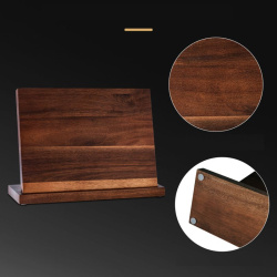 Magnet Messerblock aus geöltem Akazienholz auf https://armatae.shop