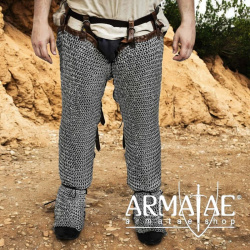 Kettenbeinlinge - vernietete 10 mm Aluminium Rundringe auf https://armatae.shop