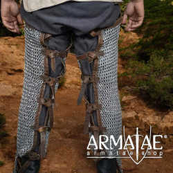 Kettenbeinlinge - vernietete 10 mm Aluminium Rundringe auf https://armatae.shop