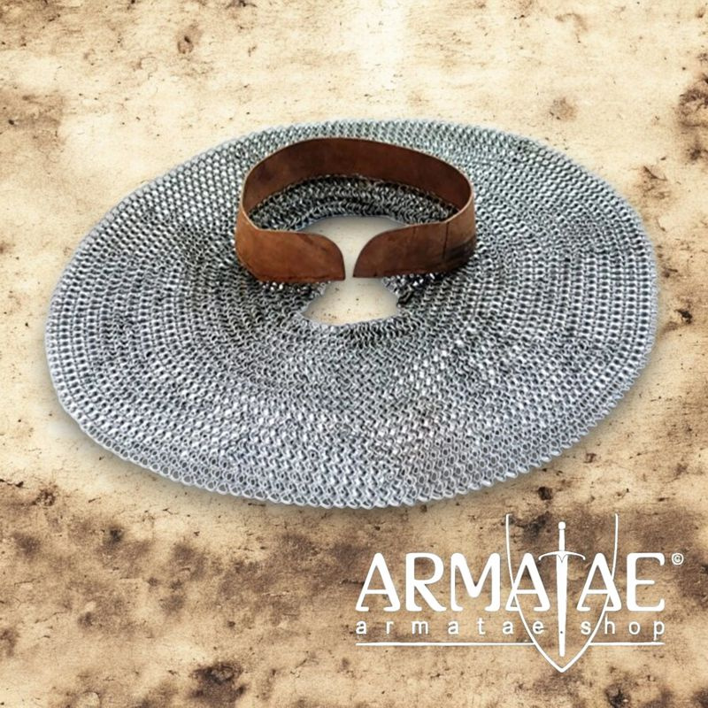 Kettenbrünne – 9 mm vernietete Flachringe aus Titan auf https://armatae.shop Kettenbrünne – 9 mm vernietete Flachringe aus Titan auf https://armatae.shop
