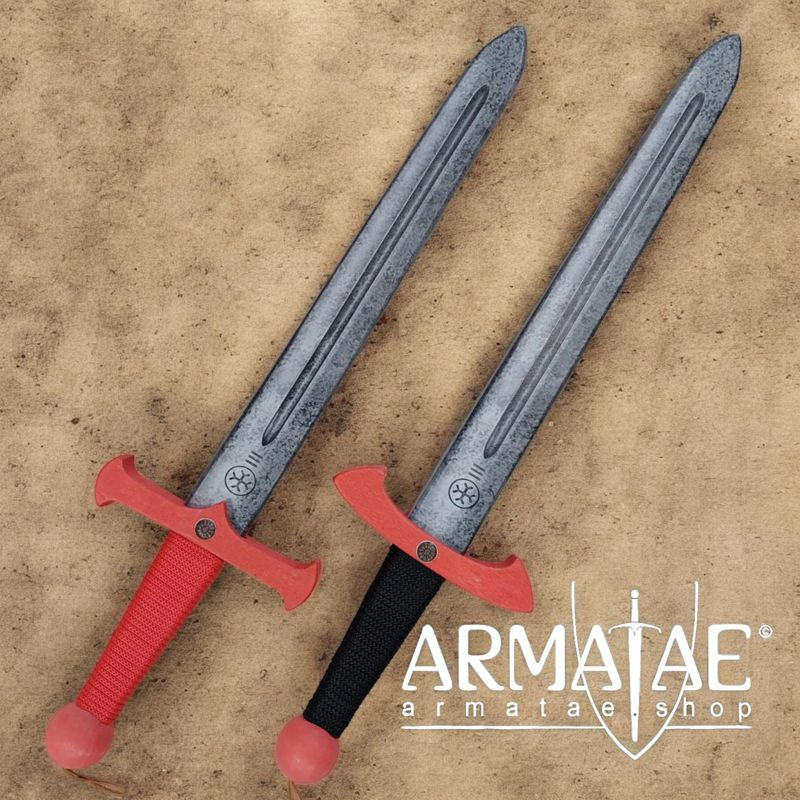 Kinder Holzschwert 47 cm in 2 Varianten auf https://armatae.shop