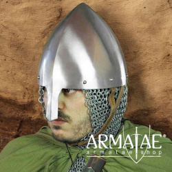 Olmutz Nasalhelm der Wikinger und Normannen - 11. Jahrhundert auf https://armatae.shop