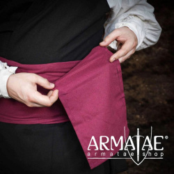 Schärpe Burgunderrot auf https://armatae.shop