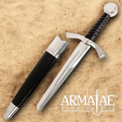 Scheibenknauf Dolch mit Scheide auf https://armatae.shop