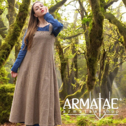 Wikinger Überkleid, Rautenmuster, reine Wolle auf https://armatae.shop