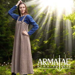 Wikinger Überkleid, Rautenmuster, reine Wolle auf https://armatae.shop