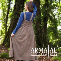 Wikinger Überkleid, Rautenmuster, reine Wolle auf https://armatae.shop