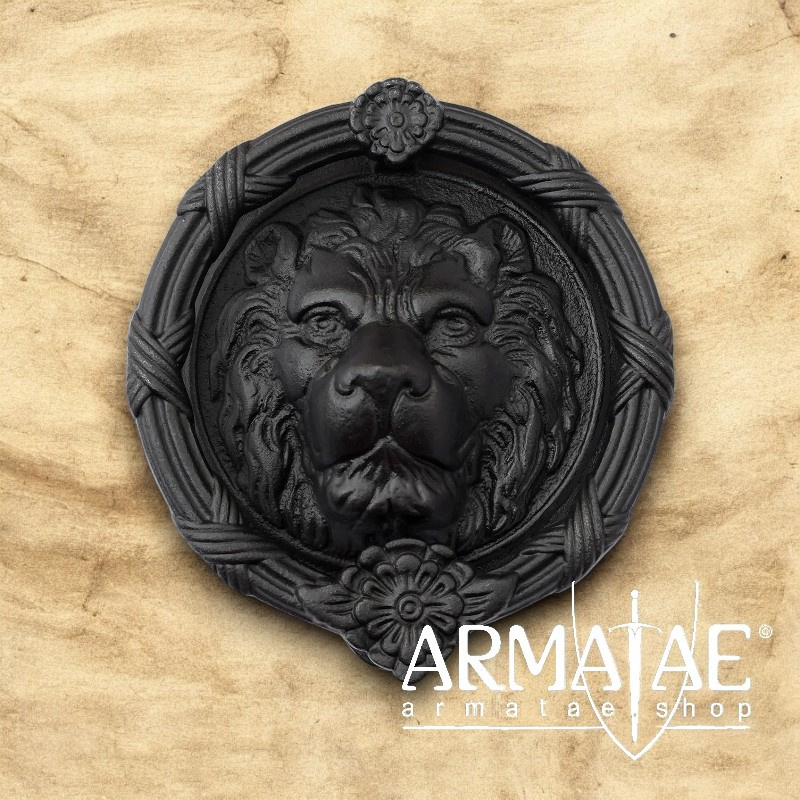 Großer Türklopfer aus massivem Gusseisen mit Löwenkopf auf https://armatae.shop Großer Türklopfer aus massivem Gusseisen mit Löwenkopf auf https://armatae.shop