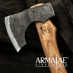 BeaverCraft AX2 Forstaxt, Axt mit Scheide & Lederriemen auf https://armatae.shop