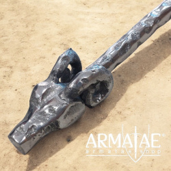 Mittelalter Besteck "Aries Invictus" 3-tlg. Edelstahl von https://armatae.shop