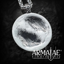 Wolf Anhänger "BLIX" aus Edelstahl mit Kette - 60 cm auf https://armatae.shop