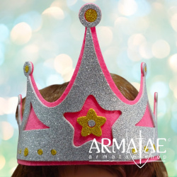 Krone mit Glitter in 3 verschiedenen Variationen auf https://armatae.shop - Bild 2 Krone mit Glitter in 3 verschiedenen Variationen auf https://armatae.shop - Bild 2