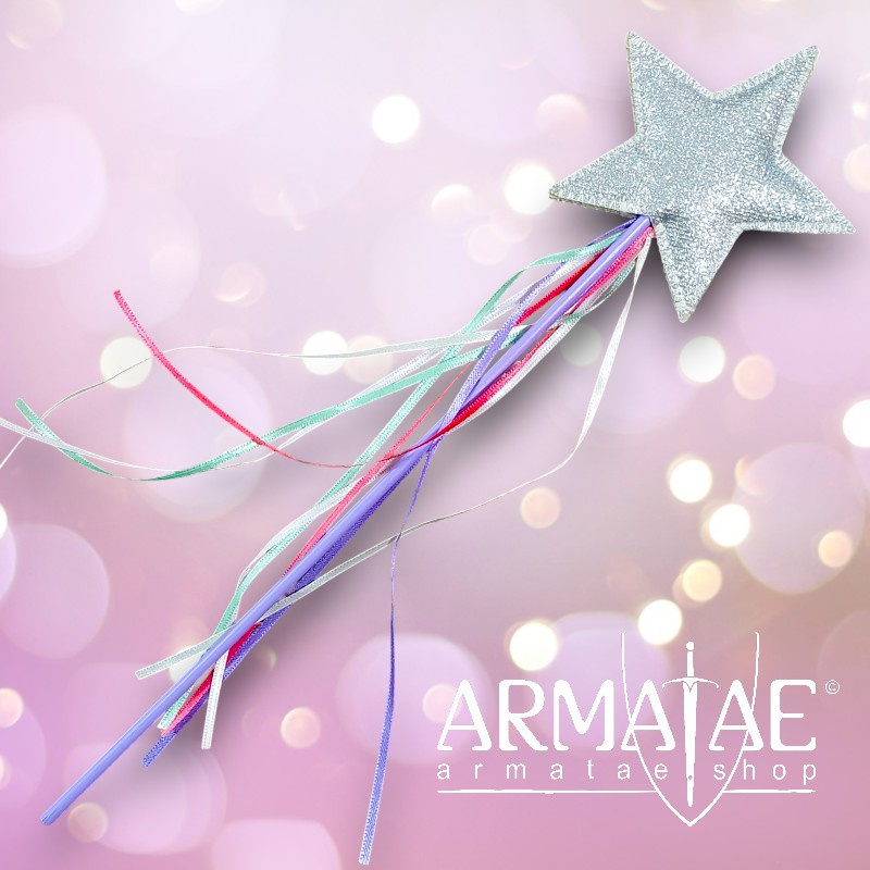 Feen Zauberstab mit Stern in 6 Farbvariationen auf https://armatae.shop - Bild 1 Feen Zauberstab mit Stern in 6 Farbvariationen auf https://armatae.shop - Bild 1