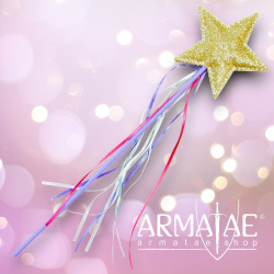 Feen Zauberstab mit Stern in 6 Farbvariationen auf https://armatae.shop - Bild 2 Feen Zauberstab mit Stern in 6 Farbvariationen auf https://armatae.shop - Bild 2
