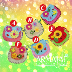 Kinder Handtasche in 6 verschiedenen Varianten auf https://armatae.shop - Bild 1