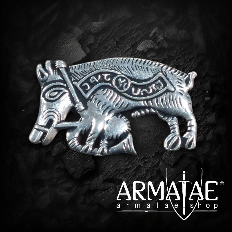 Abzeichen Schwein mit Dudelsack - 14. - 15. Jahrhundert auf Armatae.shop - Bild 1 Abzeichen Schwein mit Dudelsack - 14. - 15. Jahrhundert auf Armatae.shop - Bild 1